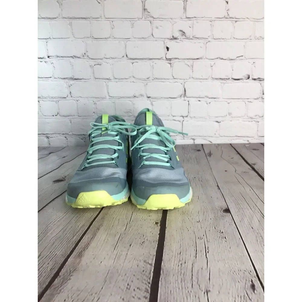 Adudas Women's Athletic Shoes - light blue and yellow - Picture 4 of 12